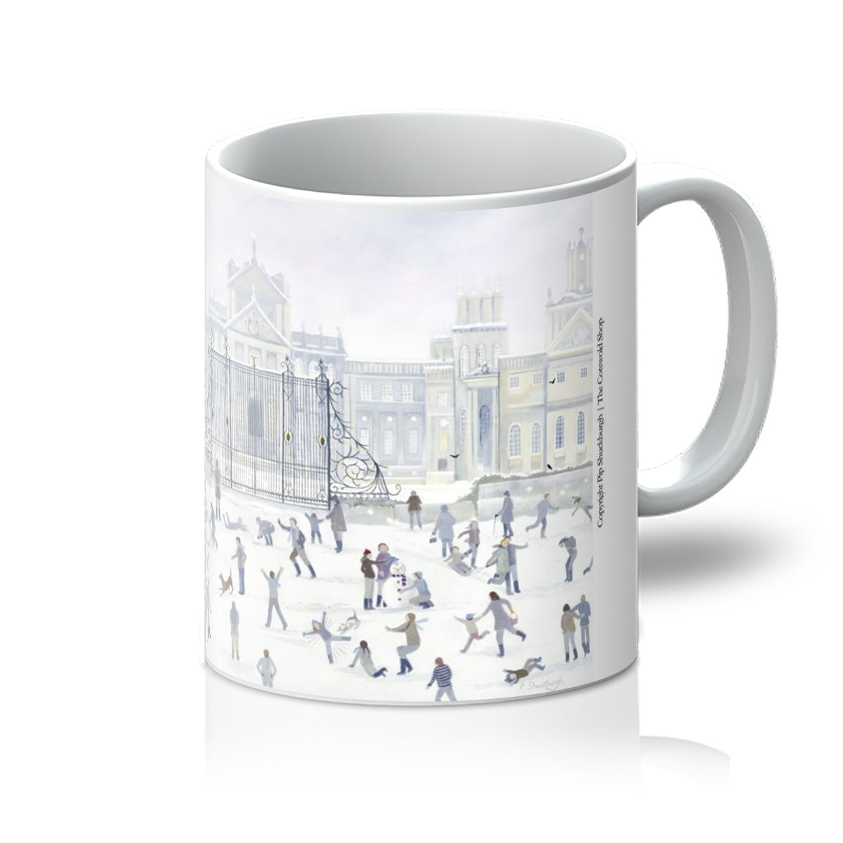 Blenheim Palace in Winter Mug