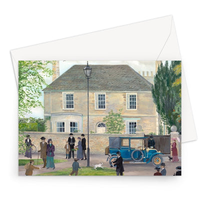 Churchgate House as used in Downton Abbey Greeting Card